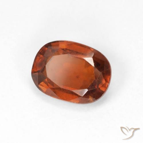 Granato hessonite Arancione Ambra naturale da 1.69 ct, Ovale, VS