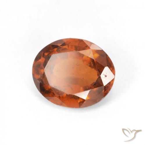 Granato hessonite Arancione Ambra naturale da 2.03 ct, Ovale, VS