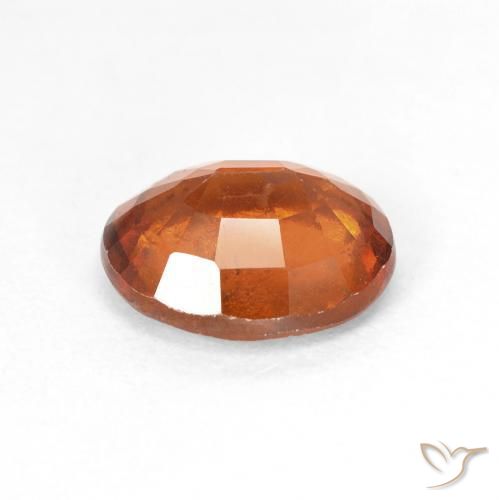 Granato hessonite Arancione Ambra naturale da 2.39 ct, Ovale, VS