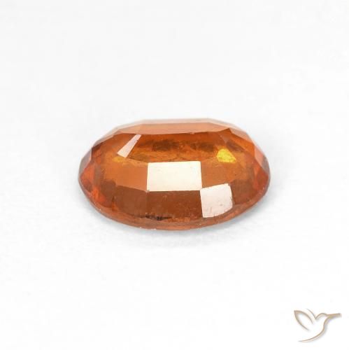 Granato hessonite Arancione Ambra naturale da 1.68 ct, Ovale, VS
