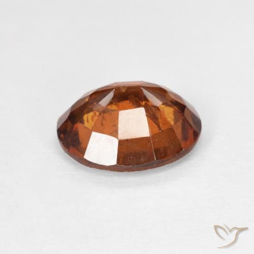 Granato hessonite Arancione scuro naturale da 2.12 ct, Ovale, VS