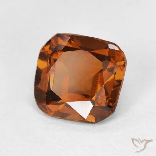 Granato hessonite Arancione Ambra naturale da 1.31 ct, Cuscino, VVS-VS
