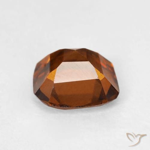 Granato hessonite Arancione Ambra naturale da 1.31 ct, Cuscino, VVS-VS