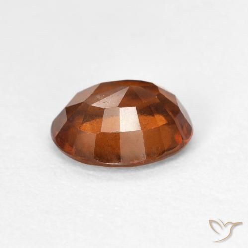 Granato hessonite Arancione Ambra naturale da 1.51 ct, Ovale, VVS-VS