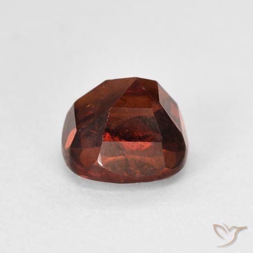 Granato hessonite Arancione scuro naturale da 1.58 ct, Cuscino, VS