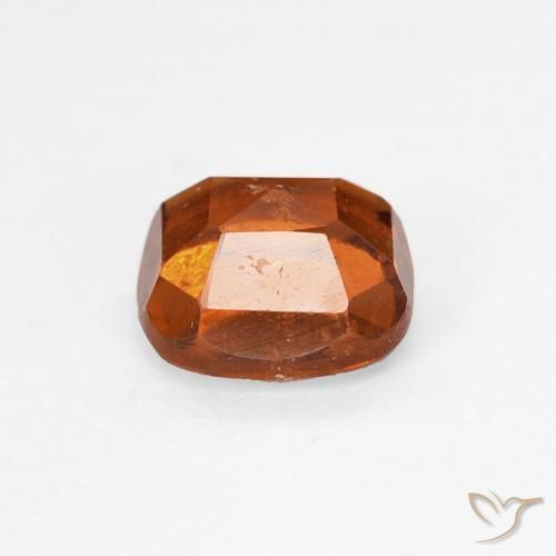 Granato hessonite Arancione scuro naturale da 1.33 ct, Cuscino, VS