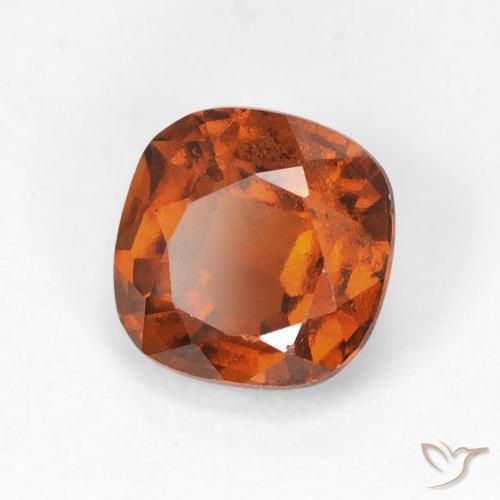 Granato hessonite Arancione Ambra naturale da 1.79 ct, Cuscino, VS