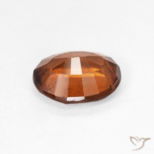 Granato hessonite Arancione Ambra naturale da 1.41 ct, Ovale, VS