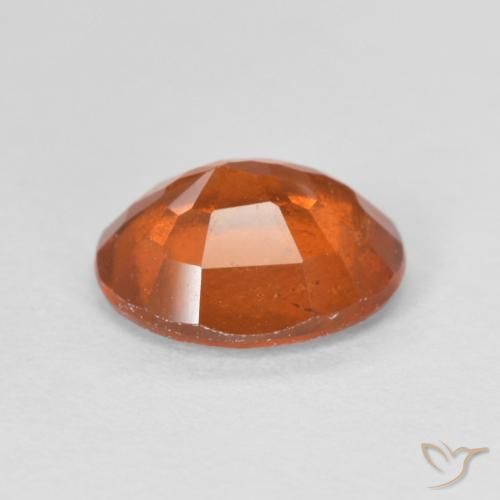 Granato hessonite Arancione scuro naturale da 1.98 ct, Ovale, VS