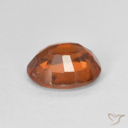 Granato hessonite Medium Dark-Orange naturale da 1.73 ct, Ovale, VS
