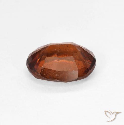 Granato hessonite Arancione Ambra naturale da 1.45 ct, Ovale, VS