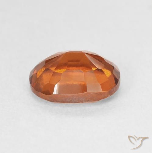 Granato hessonite Arancione rossastra naturale da 1.83 ct, Cuscino, VS-SI