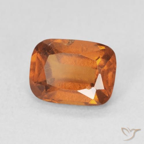 Granato hessonite Arancione scuro naturale da 2.04 ct, Cuscino, VS-SI