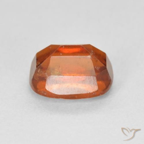 Granato hessonite Arancione rossastra naturale da 2.43 ct, Cuscino, VS