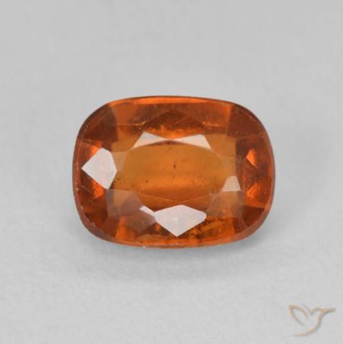 2.03ct Naturale Arancia Fuoco Granato hessonite, Cuscino, VS