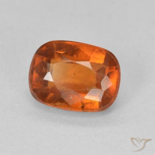 Granato hessonite Arancia Fuoco naturale da 2.03 ct, Cuscino, VS