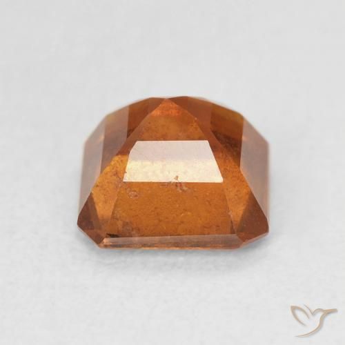 Granato hessonite Arancione scuro naturale da 2.03 ct, Ottagonale / Taglio smeraldo, VS