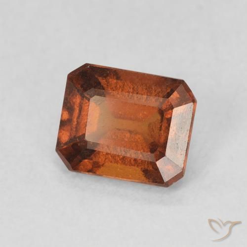 Granato hessonite Arancione Ambra naturale da 1.04 ct, Ottagonale / Taglio smeraldo, VVS-VS
