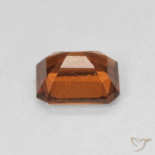 Granato hessonite Arancione Ambra naturale da 1.04 ct, Ottagonale / Taglio smeraldo, VVS-VS