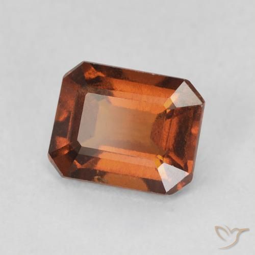 Granato hessonite Arancio Medio naturale da 1.49 ct, Ottagonale / Taglio smeraldo, VVS-VS