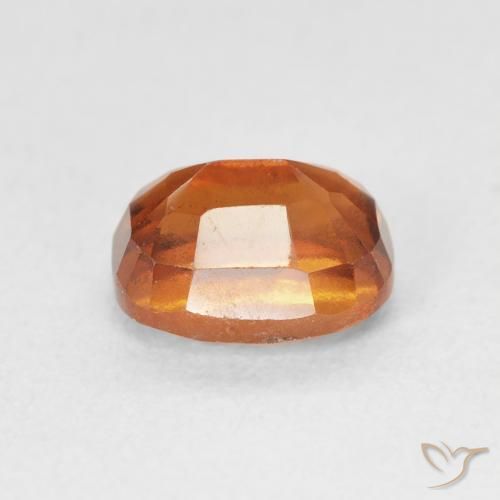 Granato hessonite Arancione Ambra naturale da 2.18 ct, Cuscino, VVS-VS