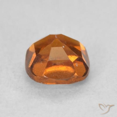 Granato hessonite Arancio Medio naturale da 0.73 ct, Cuscino, VS