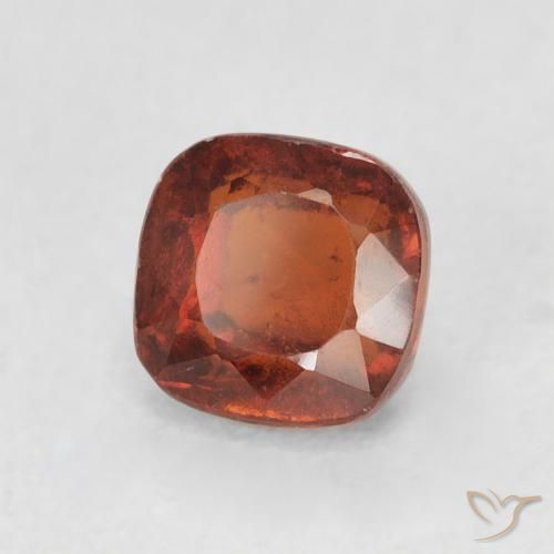 Granato hessonite Arancione rossastra naturale da 0.94 ct, Cuscino, VS