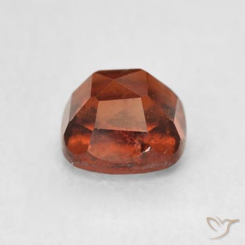 Granato hessonite Arancione rossastra naturale da 0.94 ct, Cuscino, VS