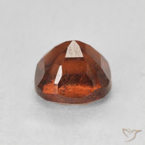 Granato hessonite Arancione rossastra naturale da 0.99 ct, Cuscino, VS
