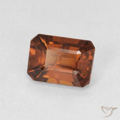 Granato hessonite Arancione Ambra naturale da 1.12 ct, Ottagonale / Taglio smeraldo, VS