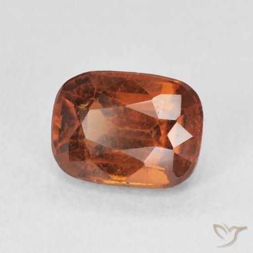 Granato hessonite Arancia Fuoco naturale da 2.18 ct, Cuscino, VS-SI