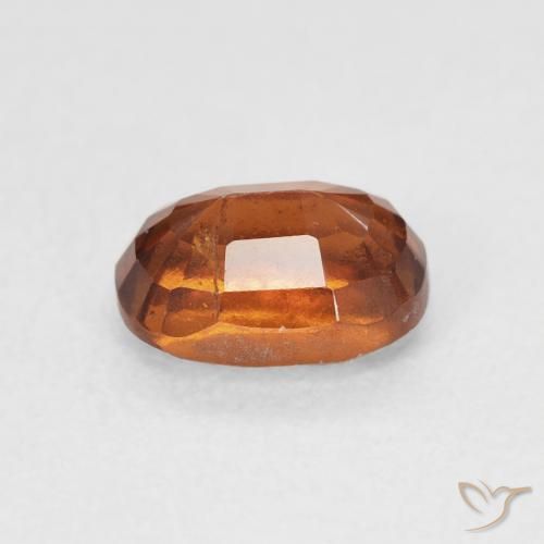 Granato hessonite Medium Dark-Orange naturale da 1.24 ct, Cuscino, VS-SI