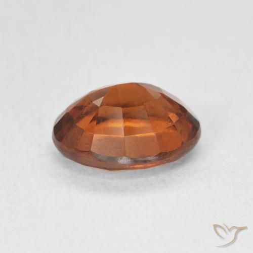 Granato hessonite Arancione rossastra naturale da 2.04 ct, Ovale, VS