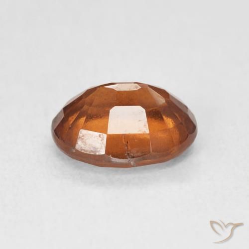 Granato hessonite Arancione scuro naturale da 1.90 ct, Ovale, VS
