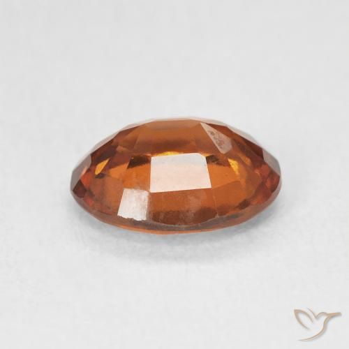 Granato hessonite Arancione scuro naturale da 1.83 ct, Ovale, VS