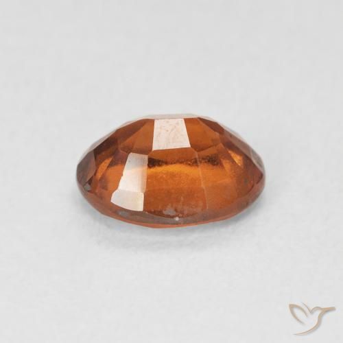 Granato hessonite Medium Dark-Orange naturale da 1.59 ct, Ovale, VS