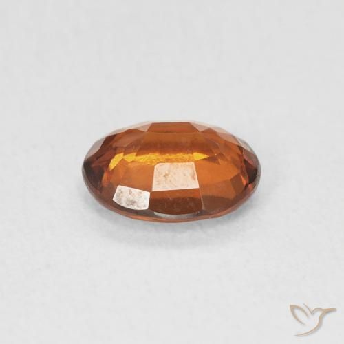 Granato hessonite Arancione Ambra naturale da 1.21 ct, Ovale, VS