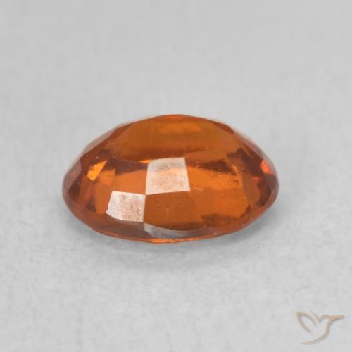 Granato hessonite Arancione Ambra naturale da 1.39 ct, Ovale, VS-SI