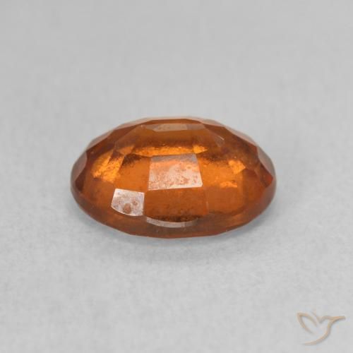 Granato hessonite Arancione Ambra naturale da 1.82 ct, Ovale, VS-SI