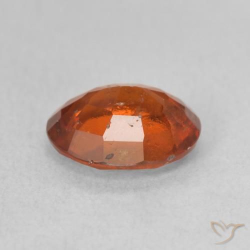 Granato hessonite Arancio Medio naturale da 1.85 ct, Ovale, VS-SI
