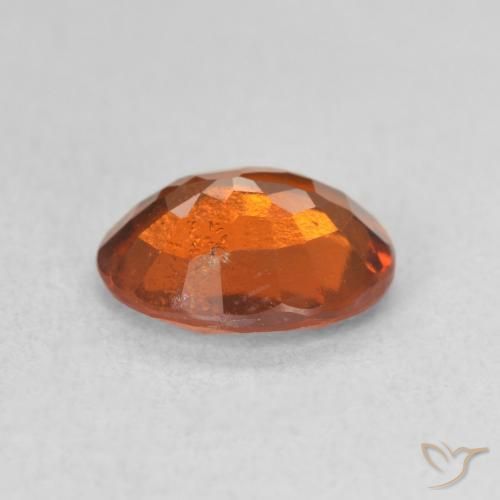 Granato hessonite Arancio Medio naturale da 1.82 ct, Ovale, VS-SI