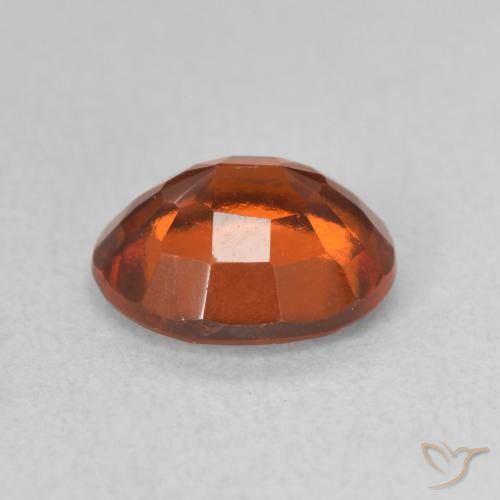 Granato hessonite Arancia Fuoco naturale da 1.99 ct, Ovale, VS-SI