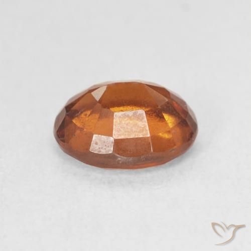 Granato hessonite Arancione rossastra naturale da 1.94 ct, Ovale, VS