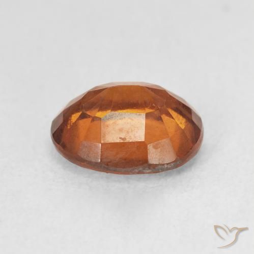 Granato hessonite Arancione rossastra naturale da 2.36 ct, Ovale, VS