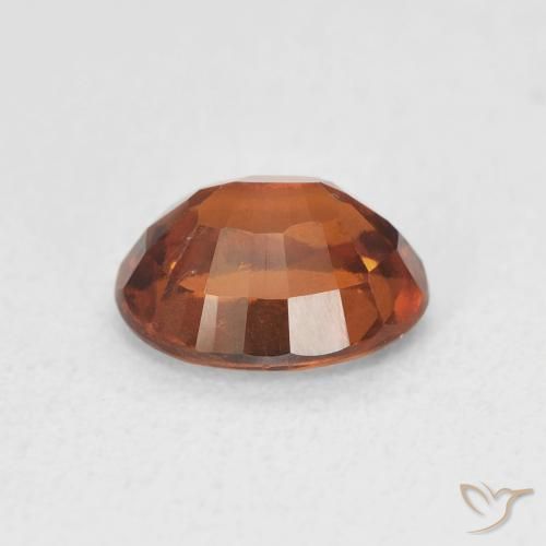 Granato hessonite Arancione scuro naturale da 1.84 ct, Ovale, VS-SI