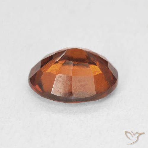 Granato hessonite Medium Dark-Orange naturale da 2.14 ct, Ovale, VS
