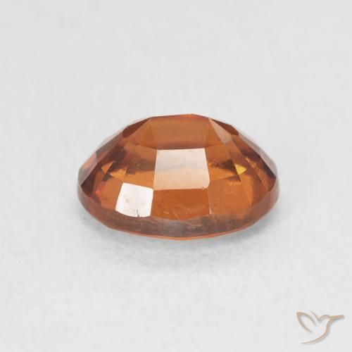 Granato hessonite Arancione rossastra naturale da 1.93 ct, Ovale, VS