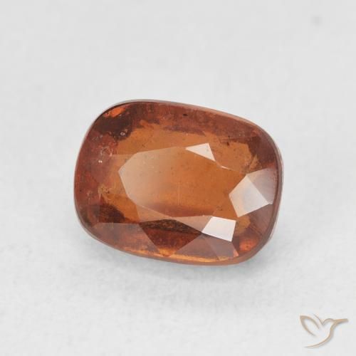 Granato hessonite Arancione Ambra naturale da 2.51 ct, Cuscino, VS