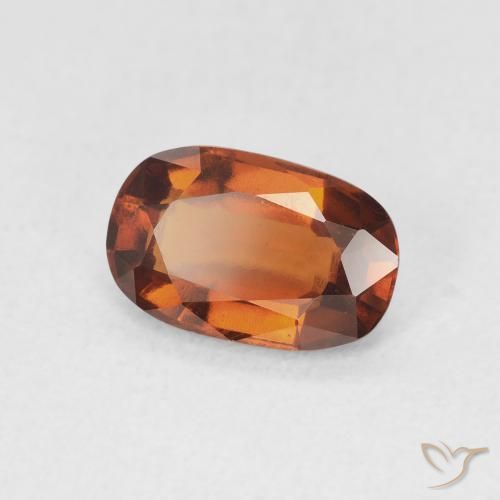 Granato hessonite Arancione Ambra naturale da 2.11 ct, Cuscino, VVS-VS