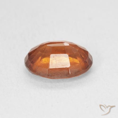 Granato hessonite Medium Dark-Orange naturale da 2.04 ct, Ovale, VS-SI